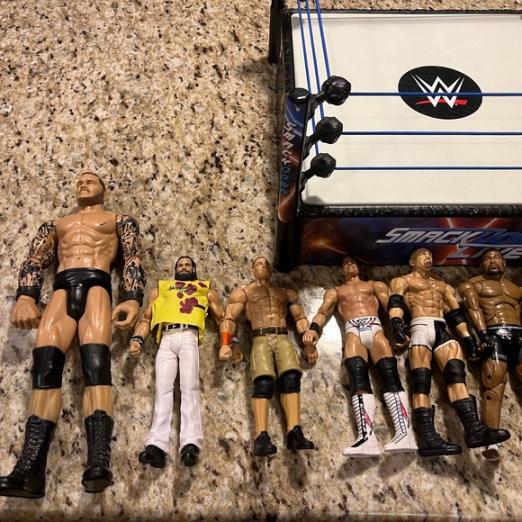 WWE Figures and Ring - Picture 8 of 11